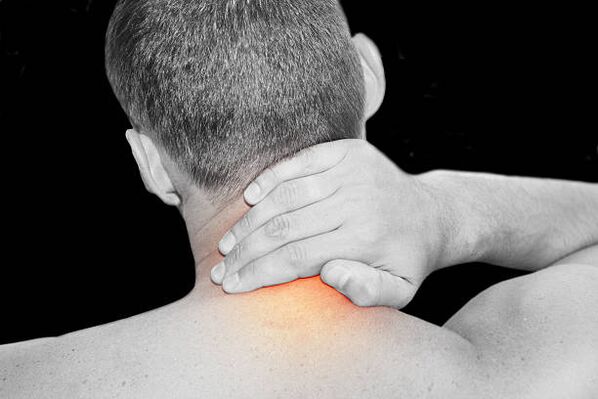 Male cervical osteochondrosis