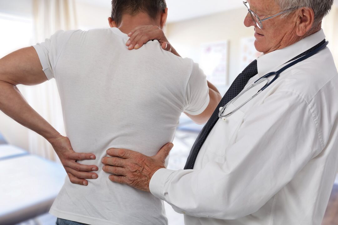 Go to the doctor for back pain