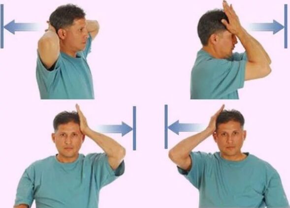 Neck osteochondrosis gymnastics