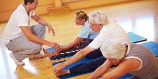 Physical therapy exercises for osteochondrosis
